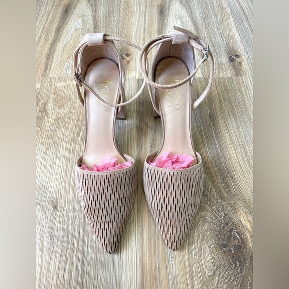 Franco Sarto Shoes - Franco Sarto Tan Perry Pumps Size 6.5 EUC